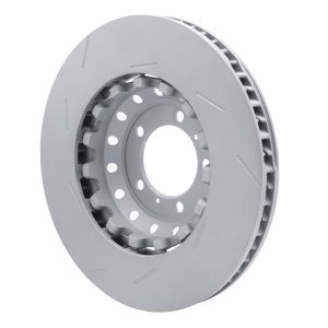 Porsche Panamera Brake Rotor (1) - Left Front - R1 Concepts - Slotted Carbon Alloy GeoMET - `10-`16